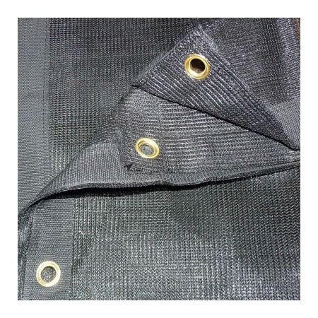 Xtarps, MN-MS70-B0824, 70% Shade Cloth, Shade Tarp, 8'W X 24'L, Black